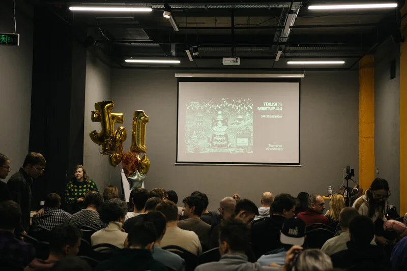 Photo from Tbilisi JS Meetup #4 #169