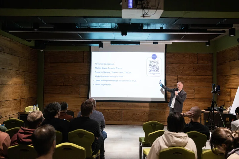 Photo from Tbilisi JS Meetup #5 #118