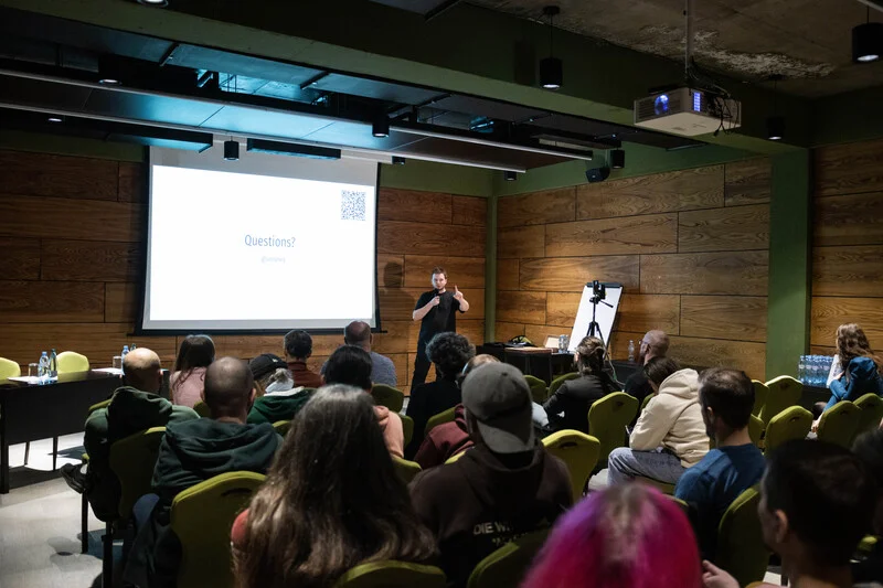 Photo from Tbilisi JS Meetup #5 #149