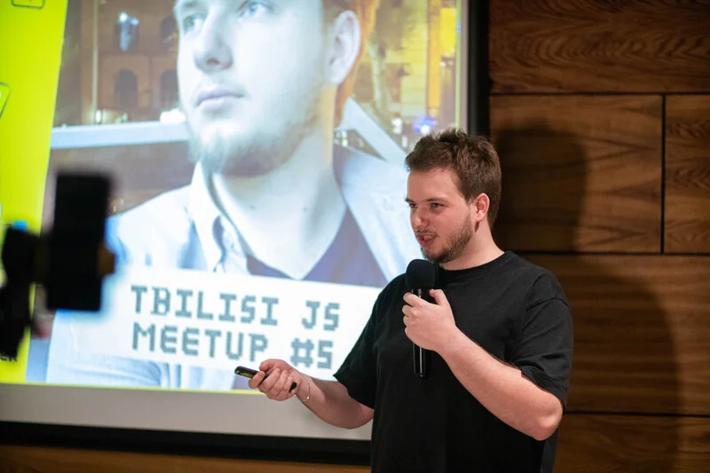 Photo from Tbilisi JS Meetup #5 #188