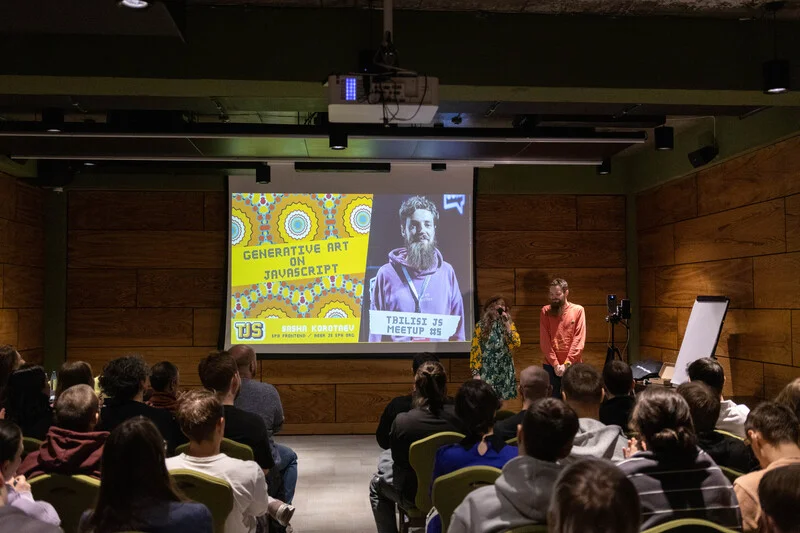 Photo from Tbilisi JS Meetup #5 #209