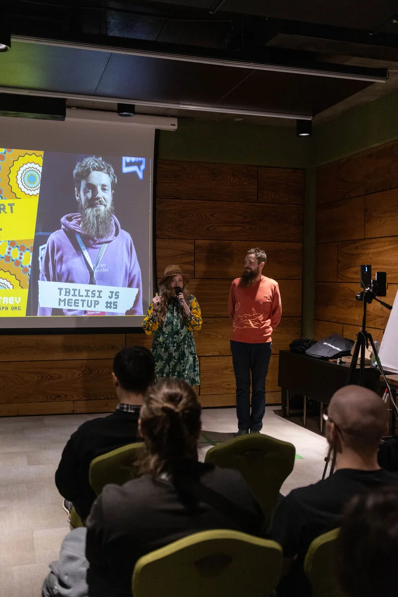 Photo from Tbilisi JS Meetup #5 #211