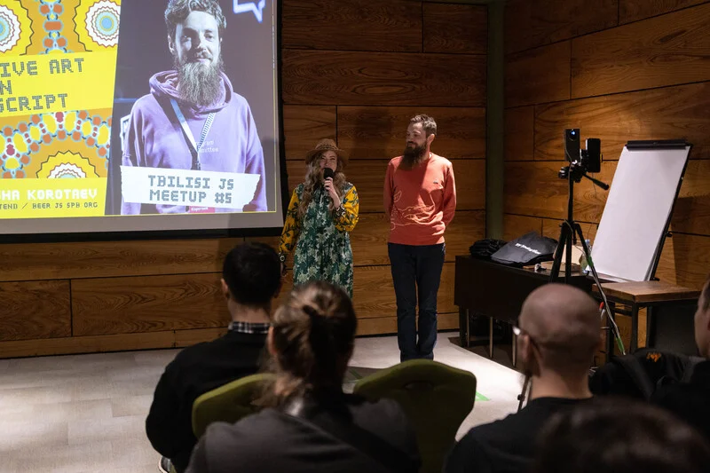 Photo from Tbilisi JS Meetup #5 #212