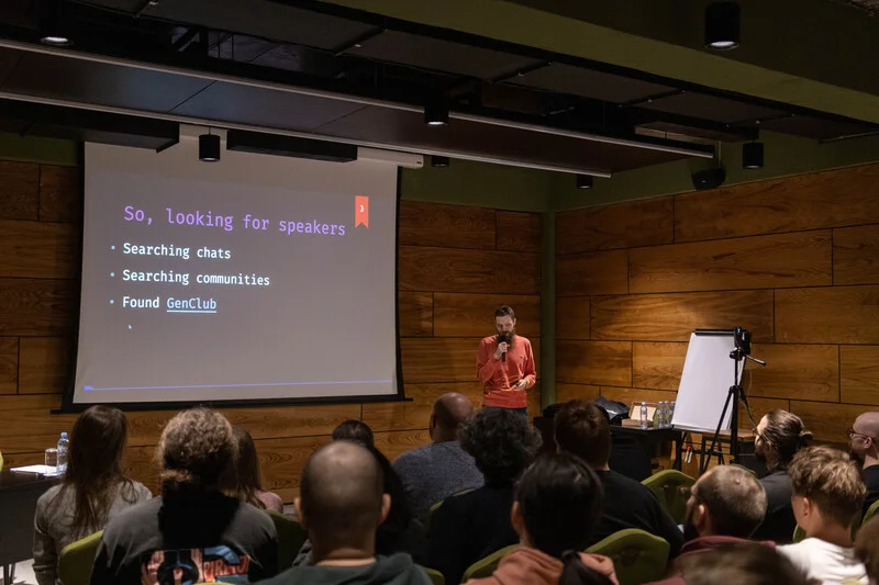 Photo from Tbilisi JS Meetup #5 #218