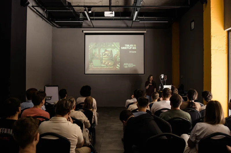 Photo from Tbilisi JS Meetup #6 #54