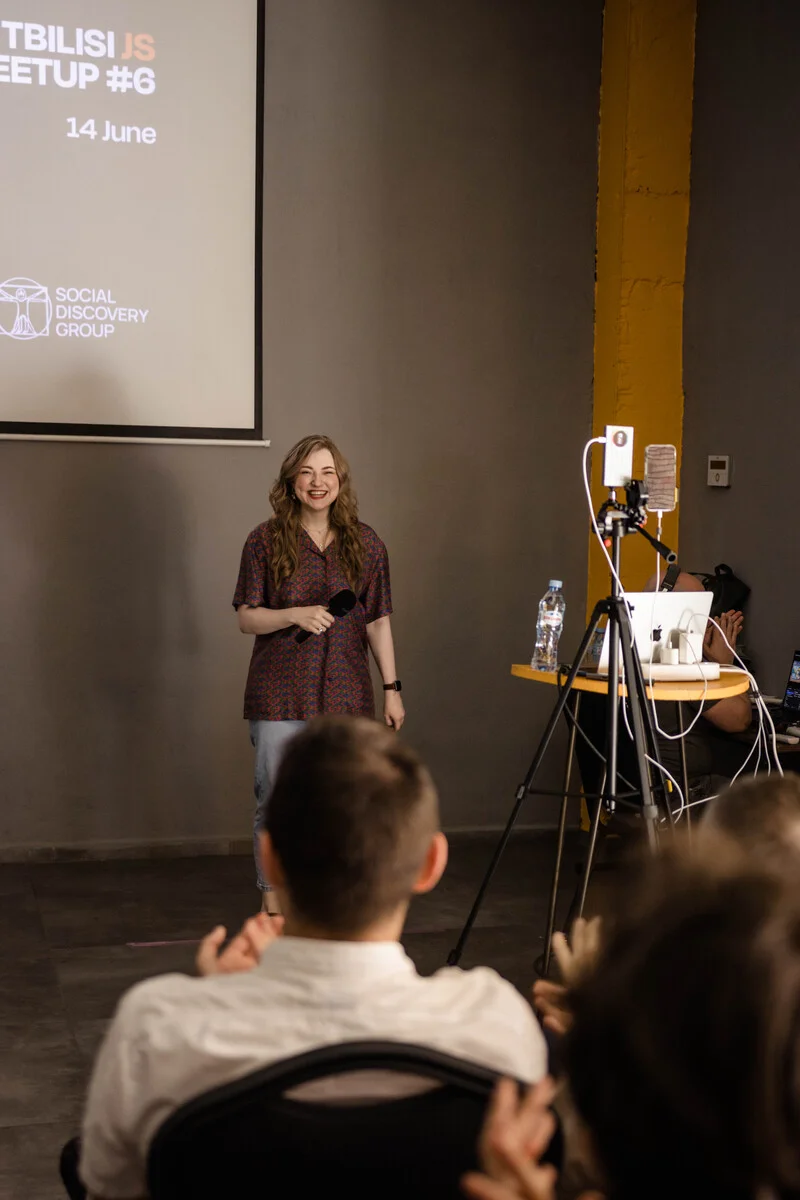 Photo from Tbilisi JS Meetup #6 #65