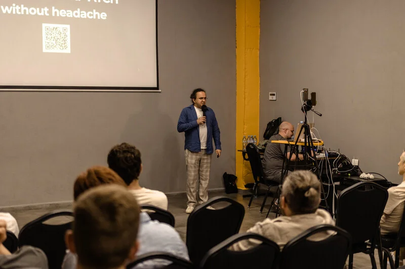 Photo from Tbilisi JS Meetup #6 #112