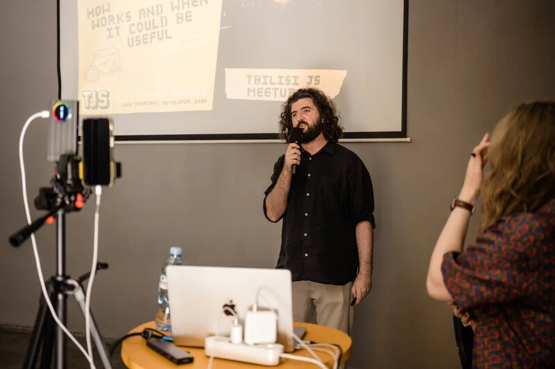 Photo from Tbilisi JS Meetup #6 #154