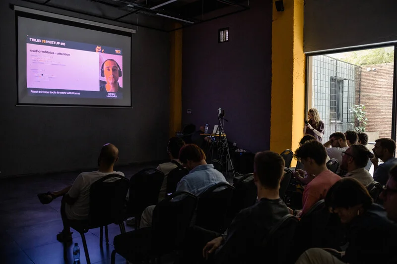 Photo from Tbilisi JS Meetup #6 #223