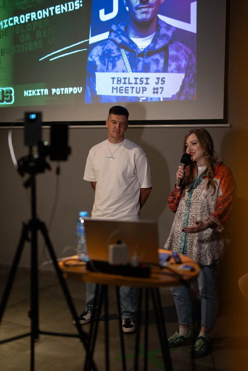 Photo from Tbilisi JS Meetup #7 #80