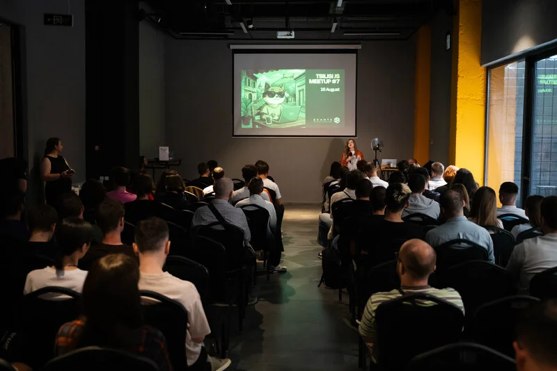 Photo from Tbilisi JS Meetup #7 #216