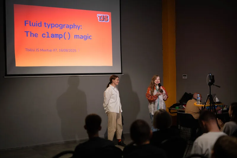 Photo from Tbilisi JS Meetup #7 #245