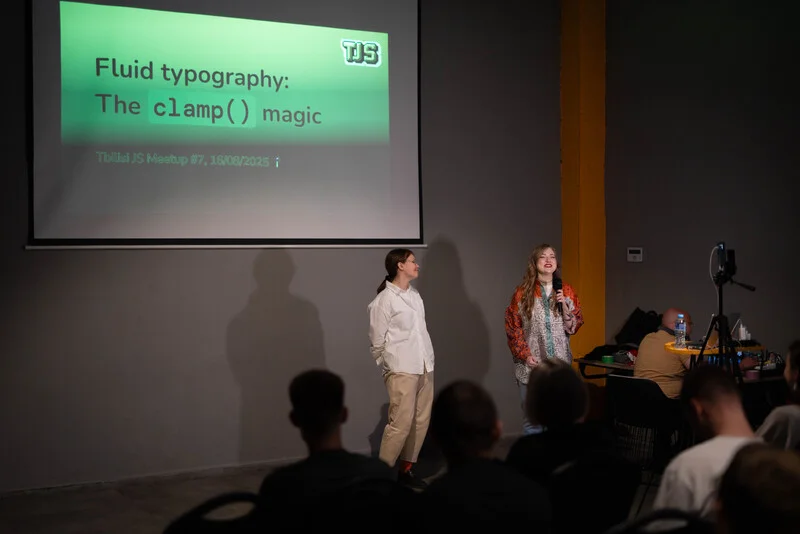 Photo from Tbilisi JS Meetup #7 #246