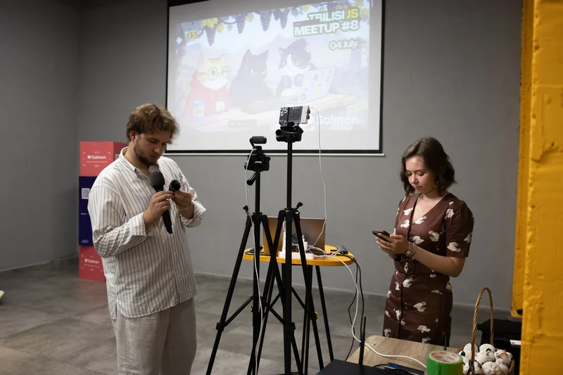 Photo from Tbilisi JS Meetup #8 #12