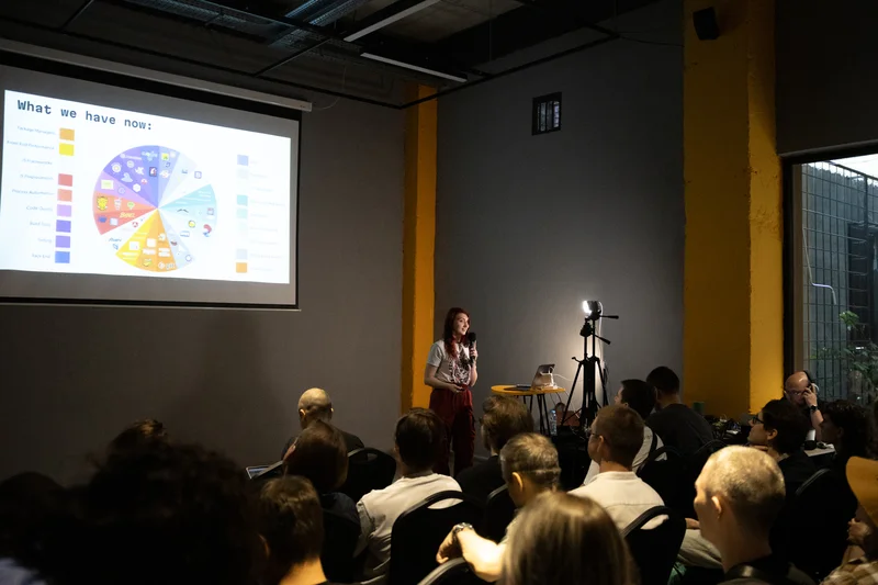 Photo from Tbilisi JS Meetup #8 #37