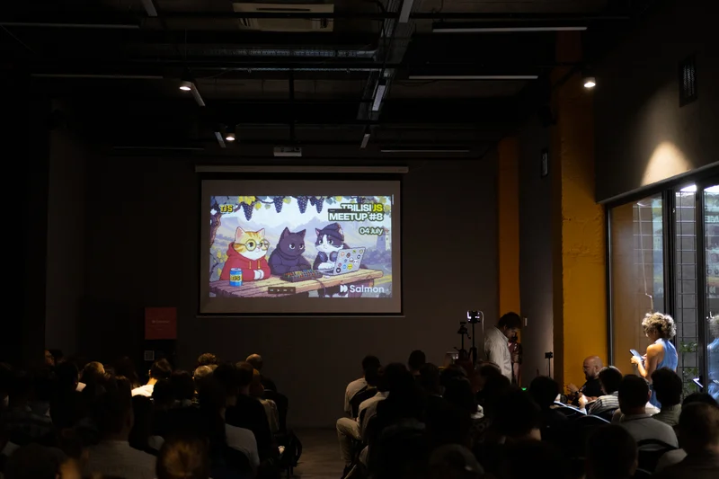 Photo from Tbilisi JS Meetup #8 #316