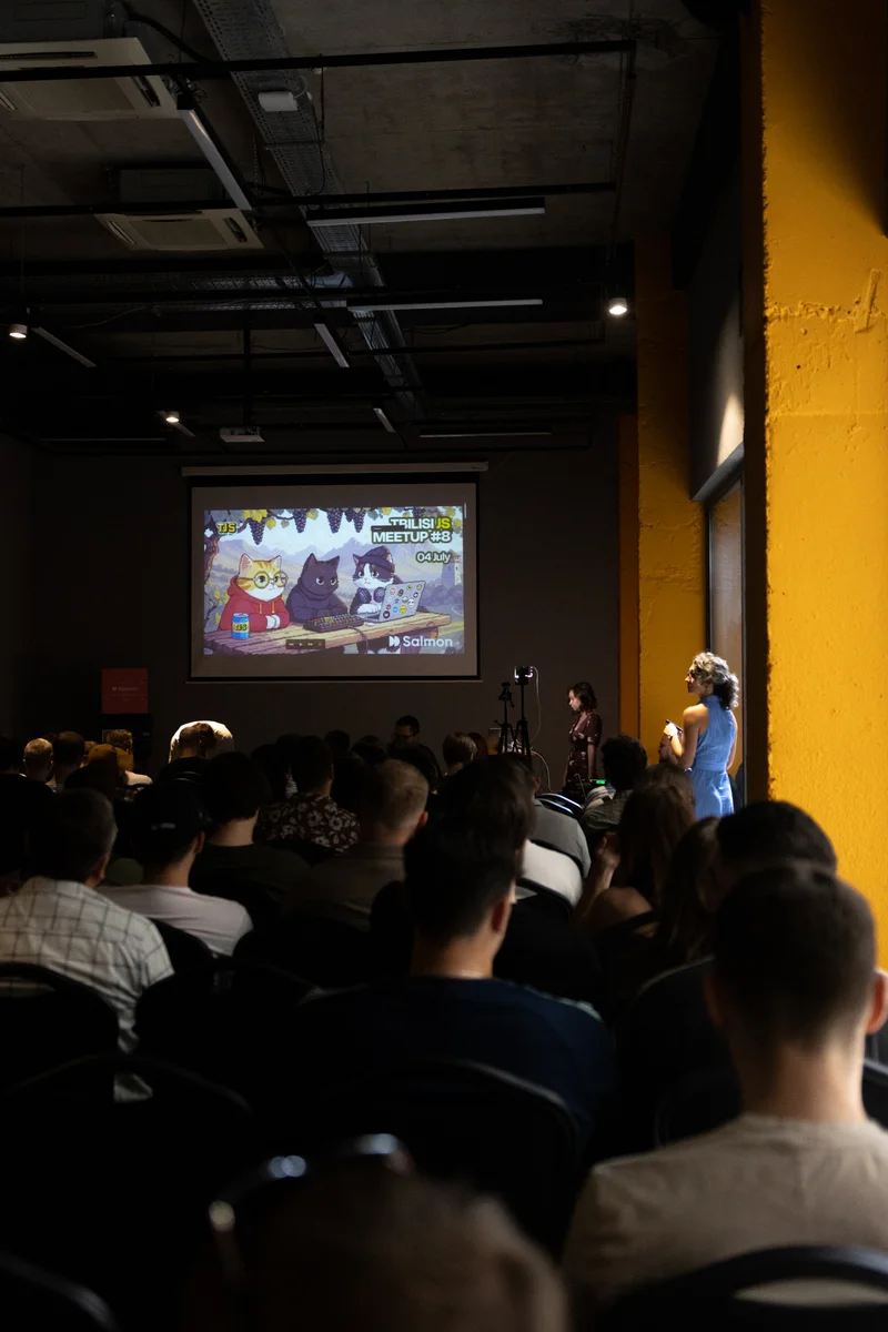 Photo from Tbilisi JS Meetup #8 #319