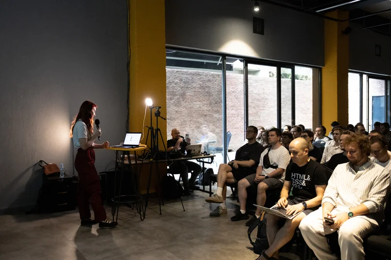 Photo from Tbilisi JS Meetup #8 #339