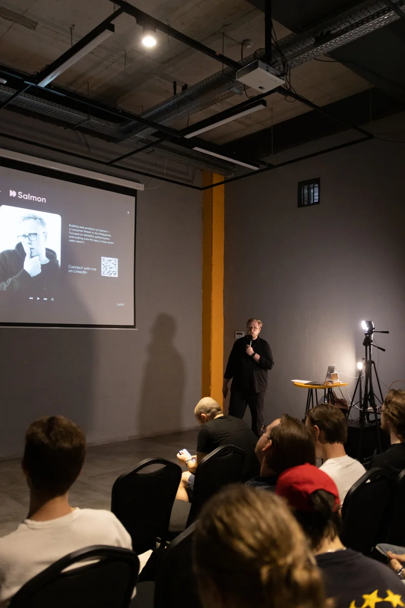 Photo from Tbilisi JS Meetup #8 #364