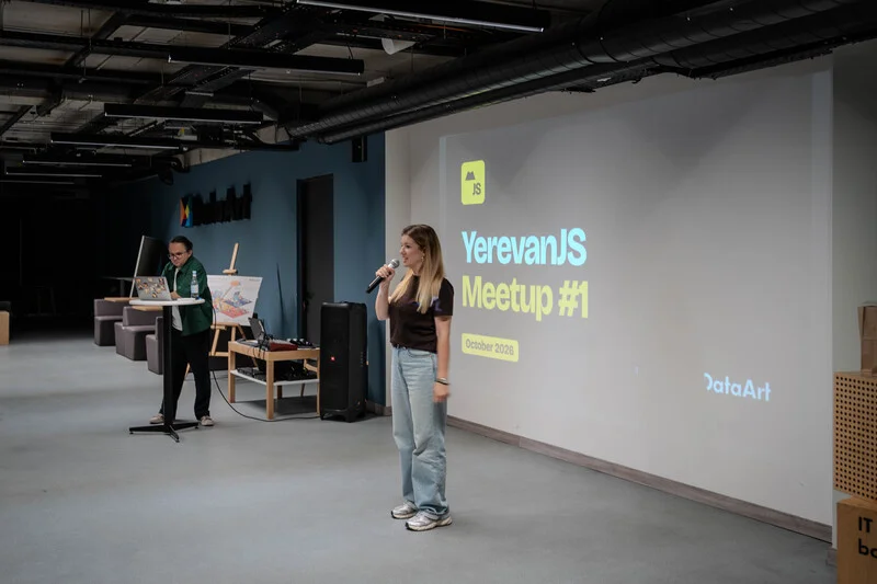 Photo from YerevanJS Meetup #1 #1
