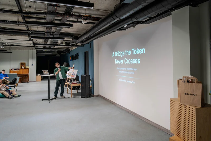 Photo from YerevanJS Meetup #1 #10